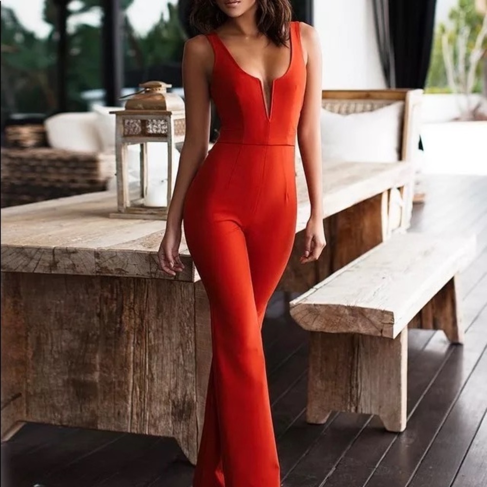 Bandage jumpsuit